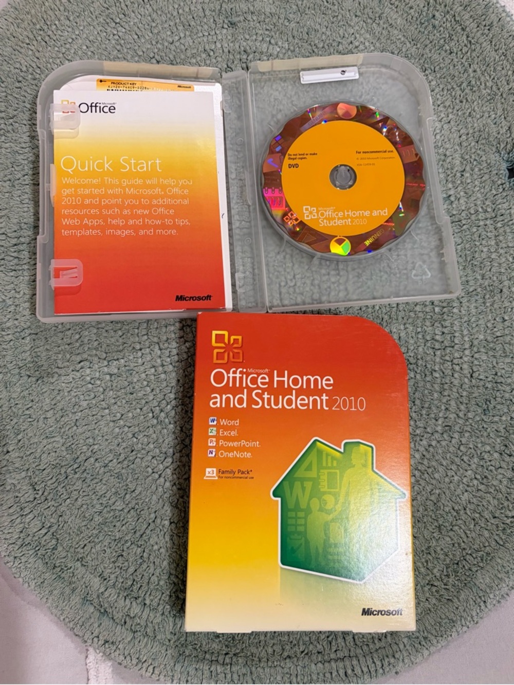 Microsoft Office Home and Student 2010 - Orange and Yellow Pack
